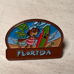 Florida Build a Bear Enamel Pin - 2009